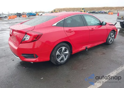 2021 Honda Civic Lx z USA, uszkodzony, nr VIN 2HGFC2F61MH534944